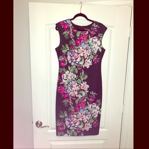 Vince Camuto Flower Print Dress